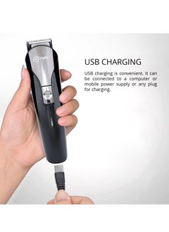 Mr. Light 12 In 1 Rechargeable Grooming Kit Beard Trimmer Full Size Shaver Nose Body Design Trimmer Fast Charging Time 2 Hours Working Time 2 Hours USB Charge  - Image 4