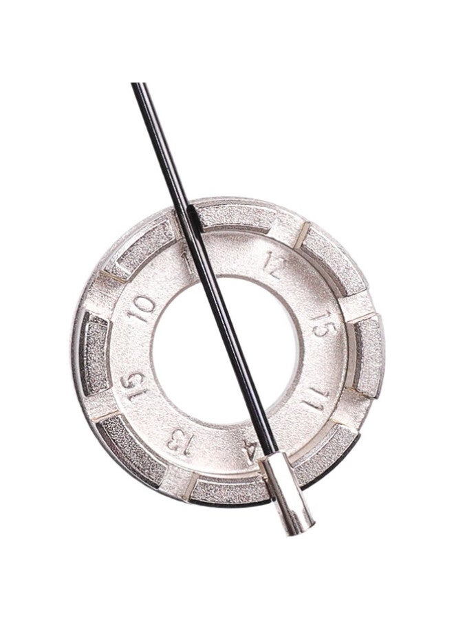 LeBycle Bicycle Spoke Wrench, Universal Wheel Spoke Tool, Wheel Spoke Tightening, Steel Wire Correction, Repair And Maintenance, Portable - Image 3