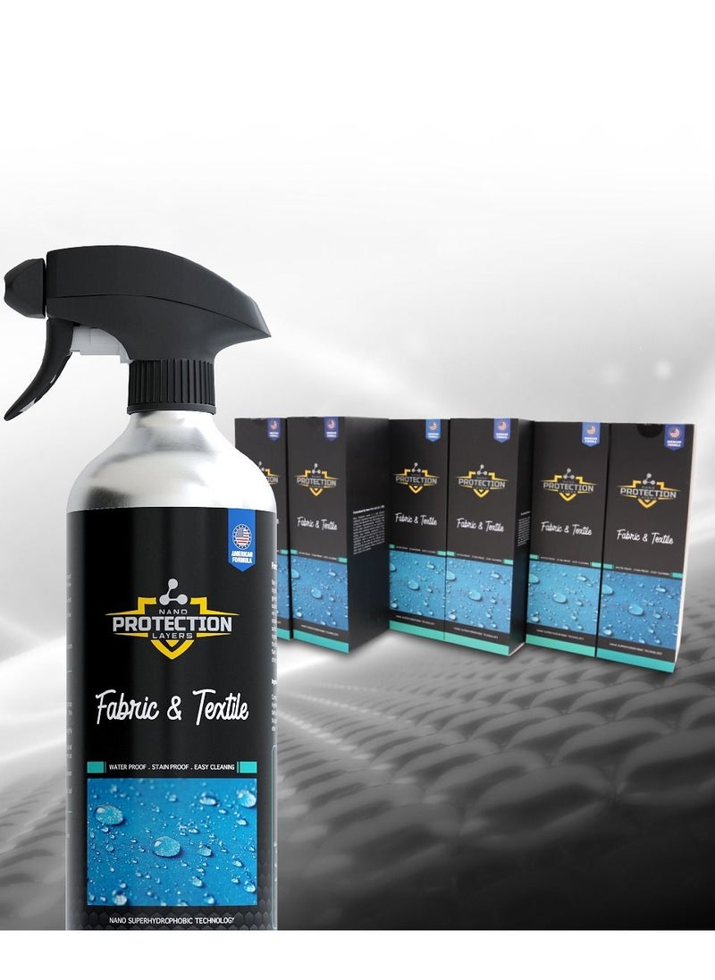 Nano Protection Layers Nano Protection Layers - Fabric & Textile Fabric - that preserves its original appearance, color, and feel while coating it with a protectant invisible layer - Waterproof, Stain proof |6 Pack, 3000ML  - Image 2