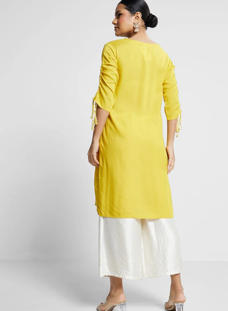 kolaba Embroidery Detail Dress