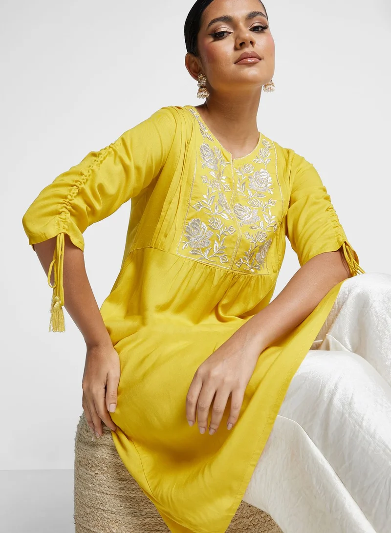 kolaba Embroidery Detail Dress