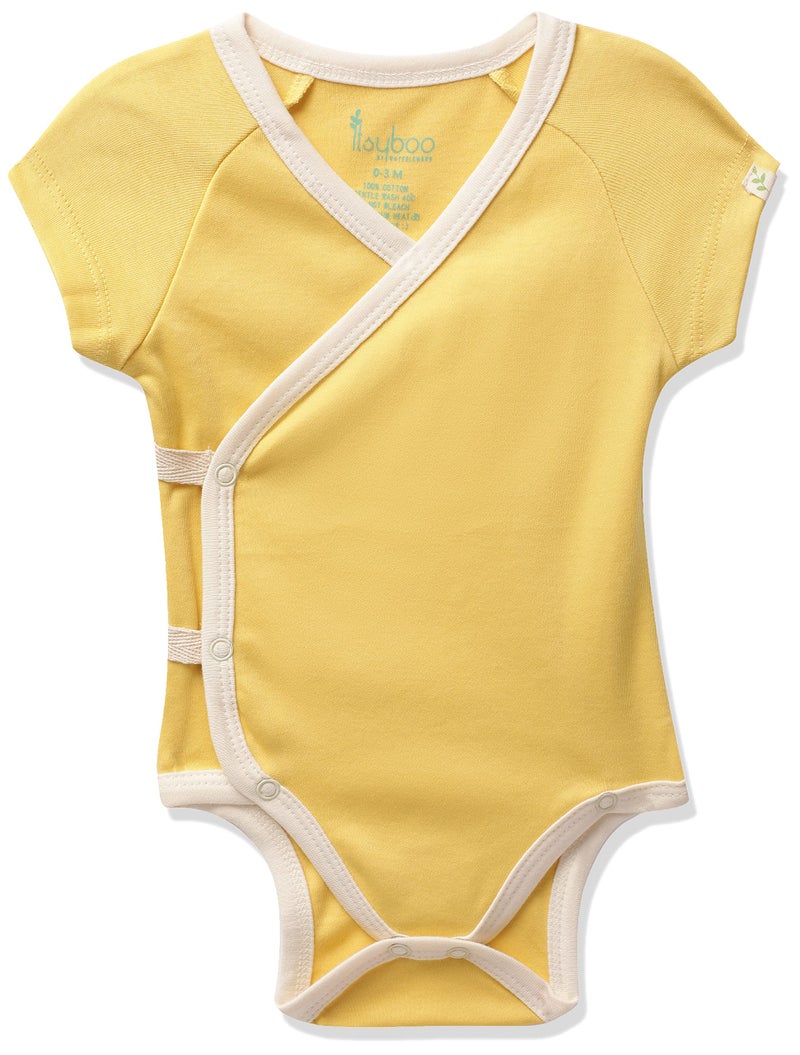Itsyboo by Waterlemons Itsyboo by Waterlemons HALF SLEEVE KIMONO SUNNY SIDE UP - Image 1