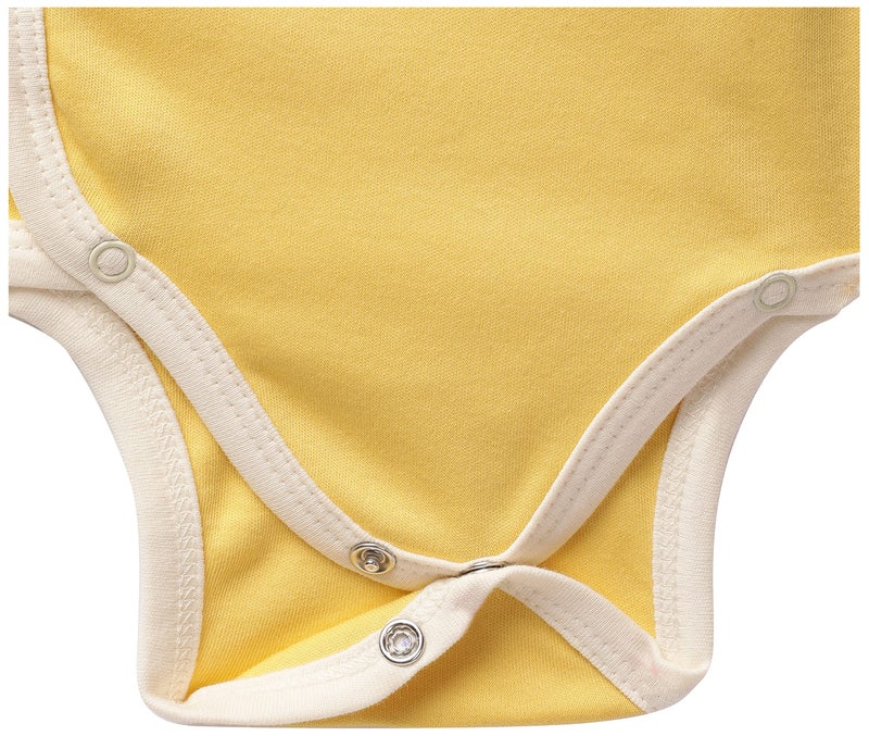 Itsyboo by Waterlemons Itsyboo by Waterlemons HALF SLEEVE KIMONO SUNNY SIDE UP - Image 3