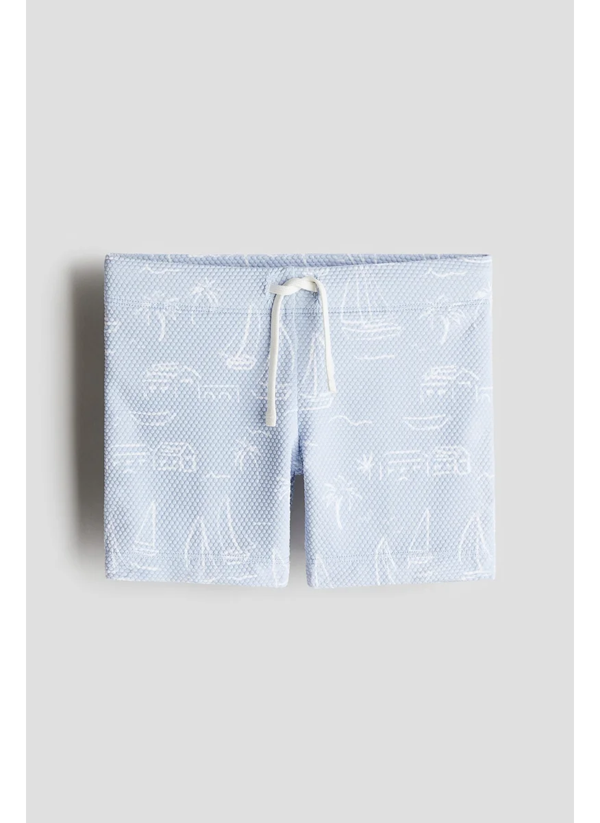 H&M Patterned Swimming Trunks