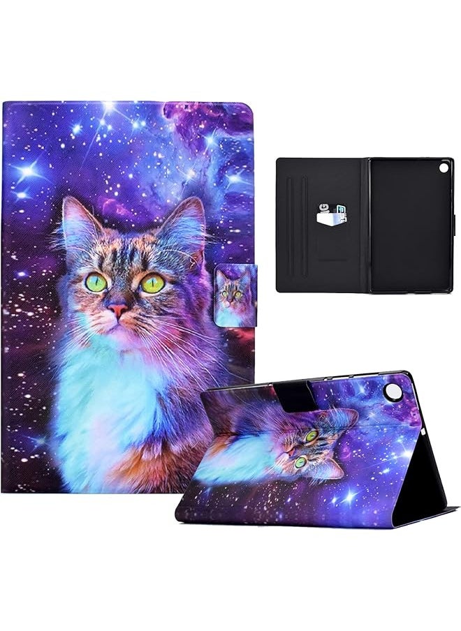 erorex - Samsung Galaxy Tab A9 Plus 11 Inch 2023 Sm X210 X215 X216 Case Folio Flip Wallet Cover Book Case With Standfunction Card Slot With Pattern For Samsung Tab A9 Plus Tablet - Image 1