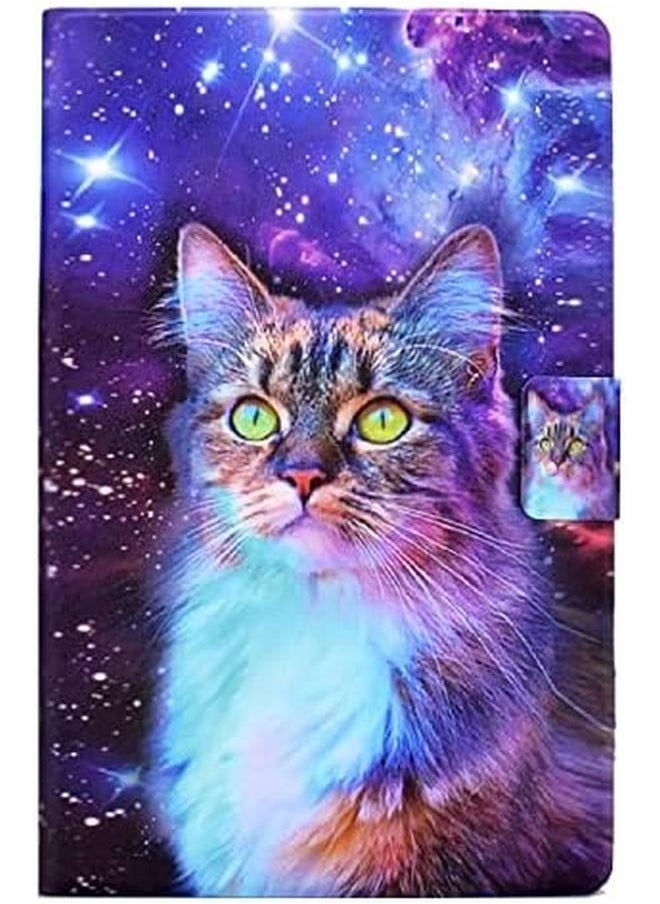 erorex - Samsung Galaxy Tab A9 Plus 11 Inch 2023 Sm X210 X215 X216 Case Folio Flip Wallet Cover Book Case With Standfunction Card Slot With Pattern For Samsung Tab A9 Plus Tablet - Image 1