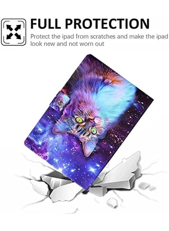 erorex - Samsung Galaxy Tab A9 Plus 11 Inch 2023 Sm X210 X215 X216 Case Folio Flip Wallet Cover Book Case With Standfunction Card Slot With Pattern For Samsung Tab A9 Plus Tablet - Image 1