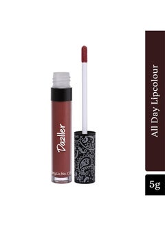 DAZLLER All Day Lipcolour|Moisturizing Kokum Butter|Non-Transfer & Smudge-Proof|8Hr Stay|Liquid Lipstick For Women|Dlc015 Sedona|6G  - Image 2