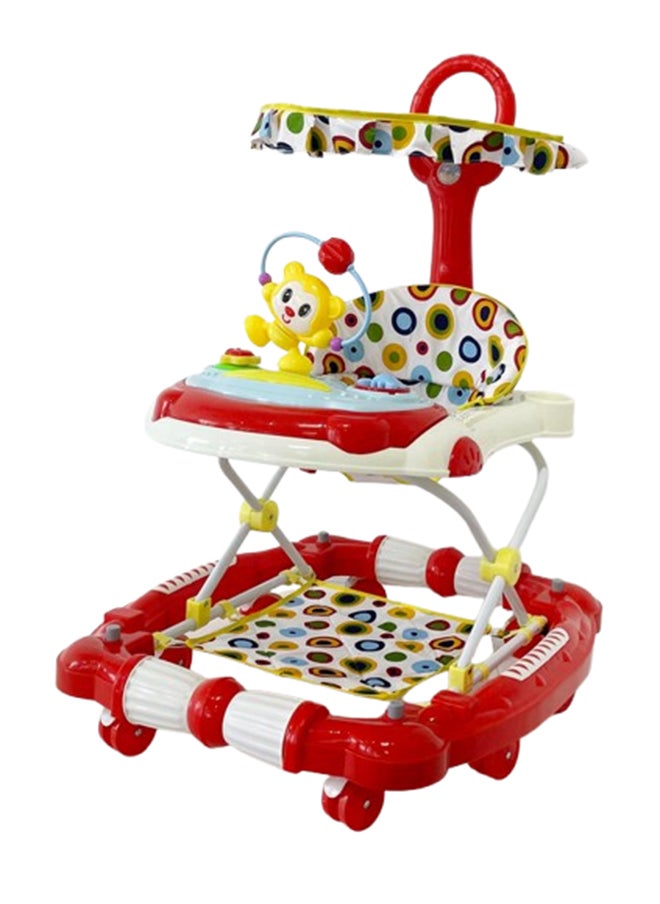 kiddoz Baby Walker - Red  - Image 1