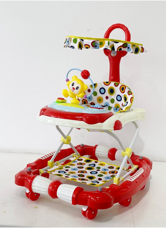 kiddoz Baby Walker - Red  - Image 2