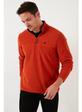 Buratti Slim Fit Anti-Pilling Non-Pilling Bato Collar Winter Raised Polar Fleece Men's POLAR 5906001  - Image 1