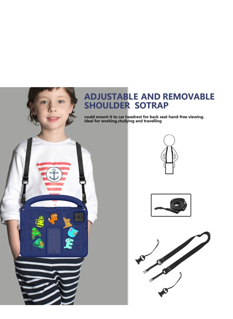 Xiaomi 7/7pro 11.2inch (2024) pen slot Children's protective case, shockproof cover with shoulder strap bracket  - Image 4