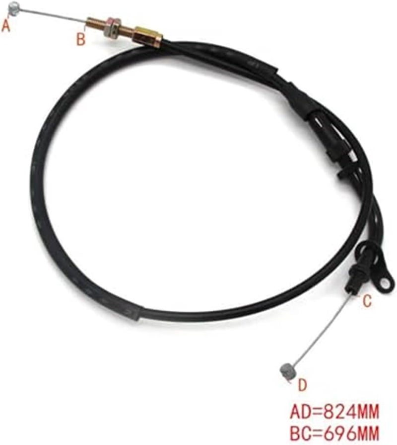 Vuzmode Motorcycle Throttle Cable for Bandit 250 GSF250 - Image 5