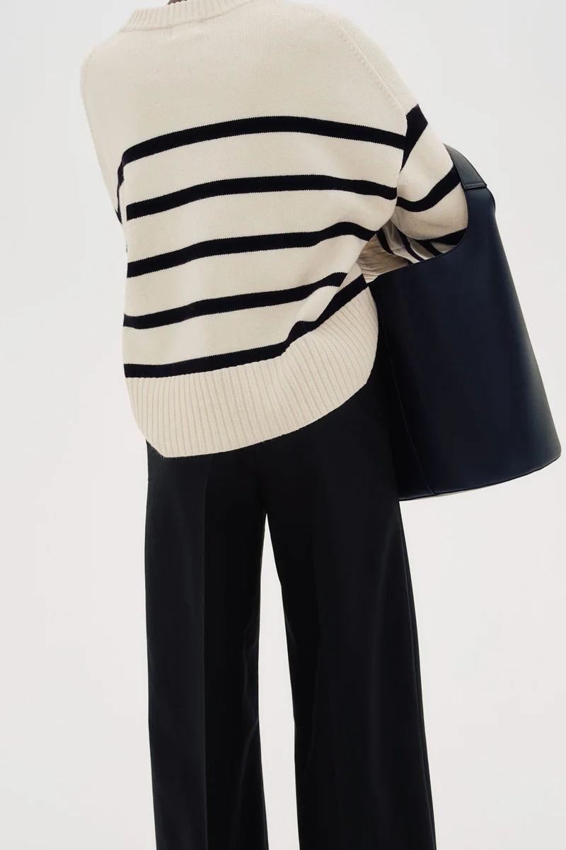 H&M Wide tailored trousers