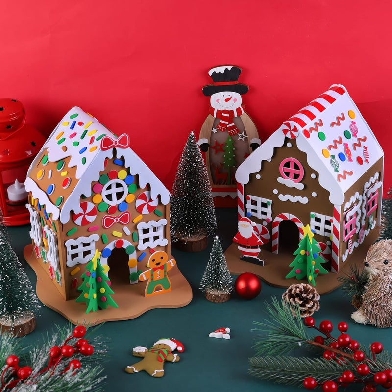 ELCOHO Gingerbread House DIY Craft Kit - Image 5