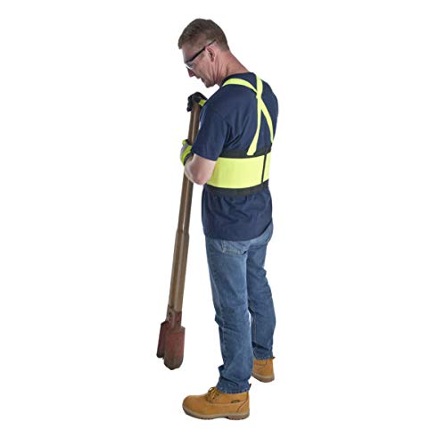 Cordova Back Support Belt with Attached Suspenders Quick Adjust Elastic Outer Panels - Image 5