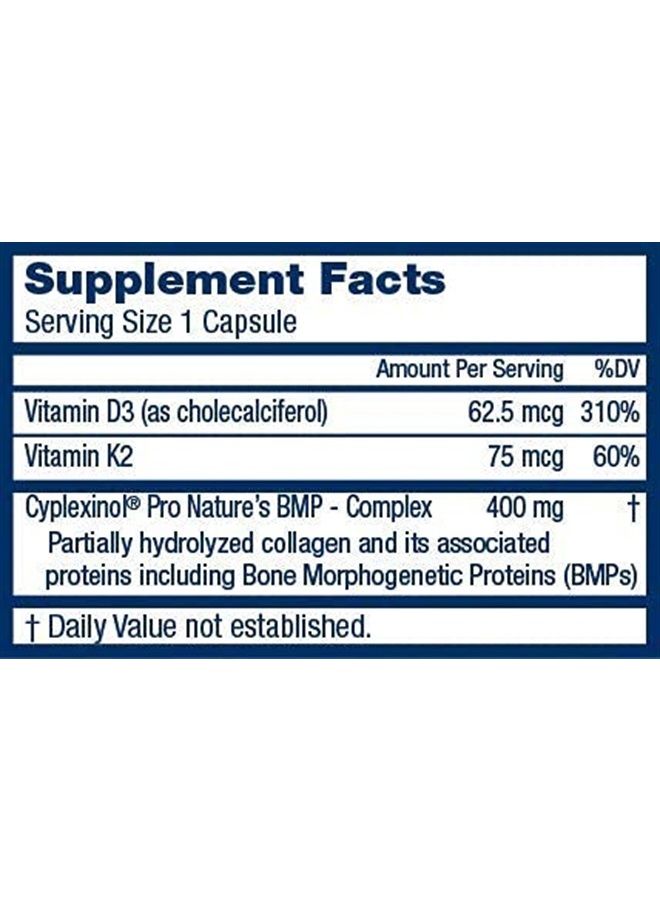 Pro-Stiminol Advanced 400 mg (30 Capsules), Advanced Bone Strength Supplement, Cyplexinol Pro Special Formula to Support a Healthy Bone Tissue, with Vitamins D3 and K2