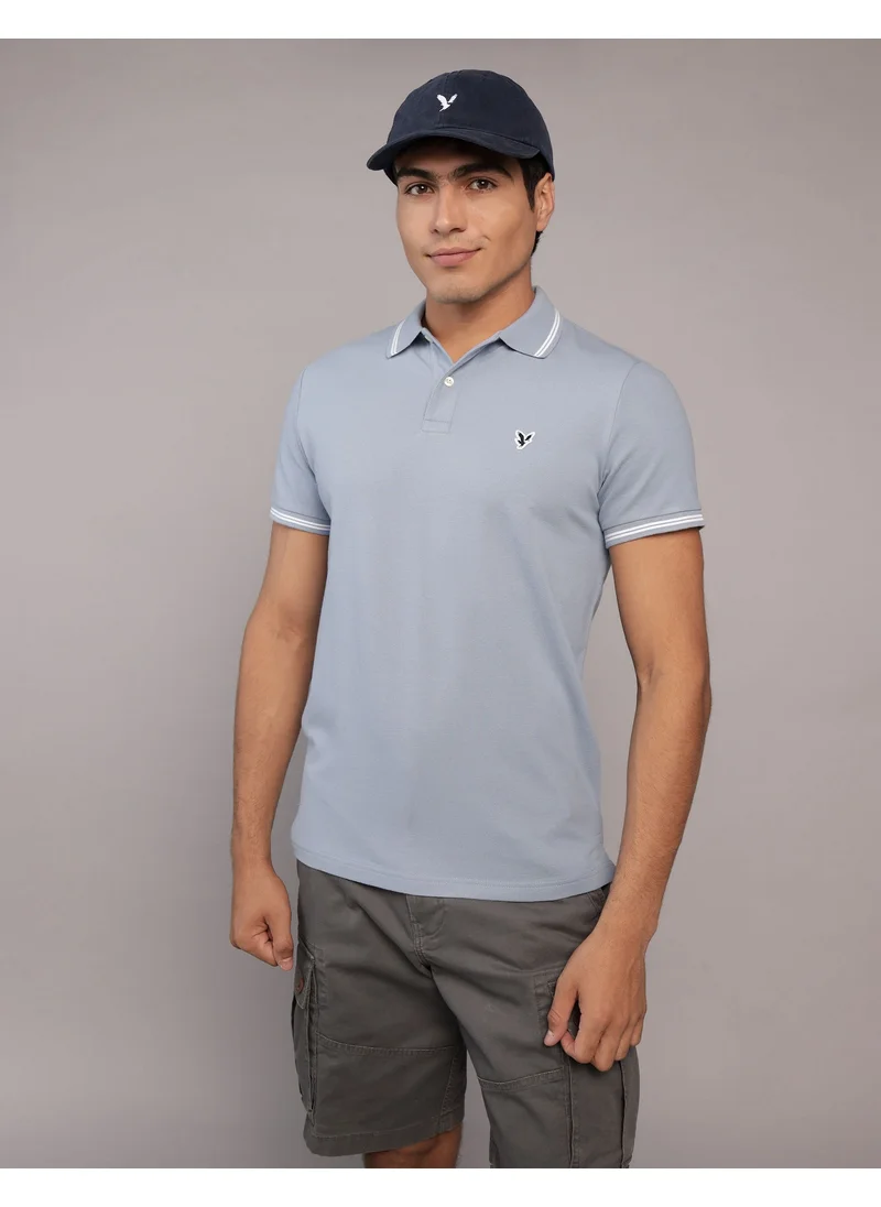 امريكان ايجل AE Slim Fit Pique Polo Shirt