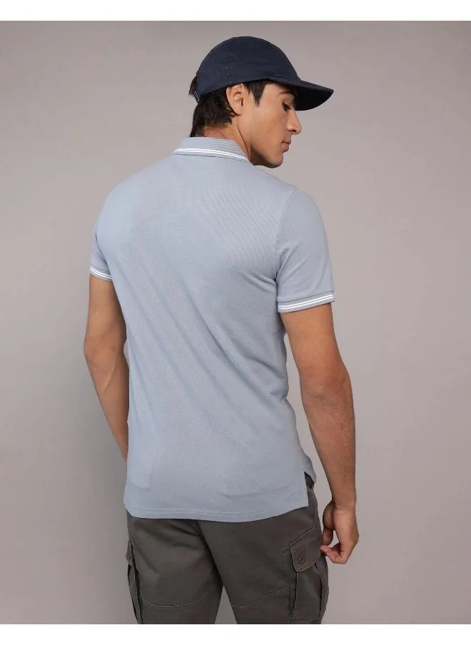 American Eagle AE Slim Fit Pique Polo Shirt