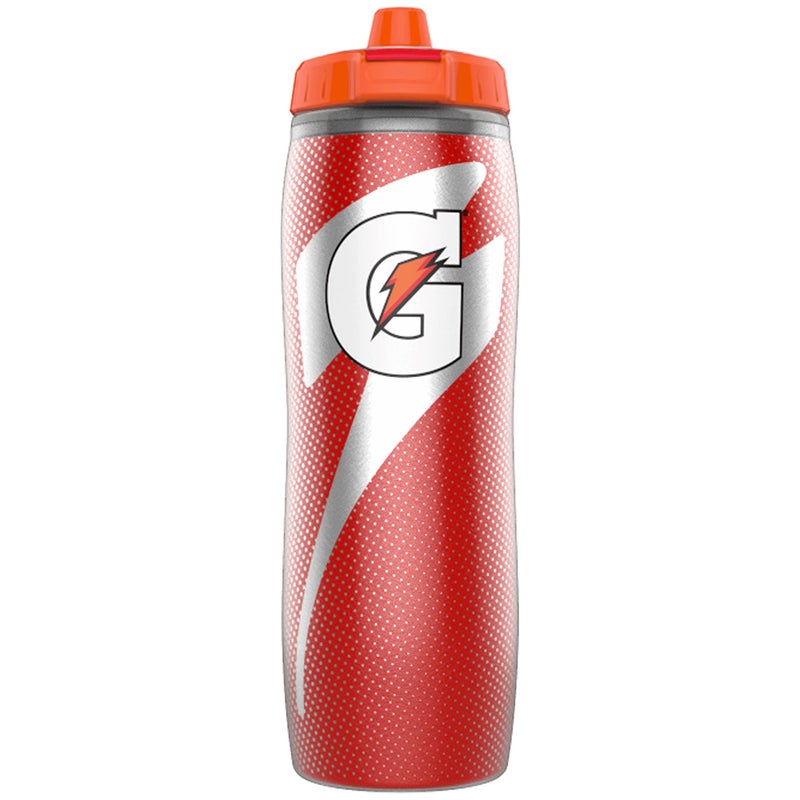 Gatorade Insulated Squeeze Bottle, Red, 30oz - Image 1
