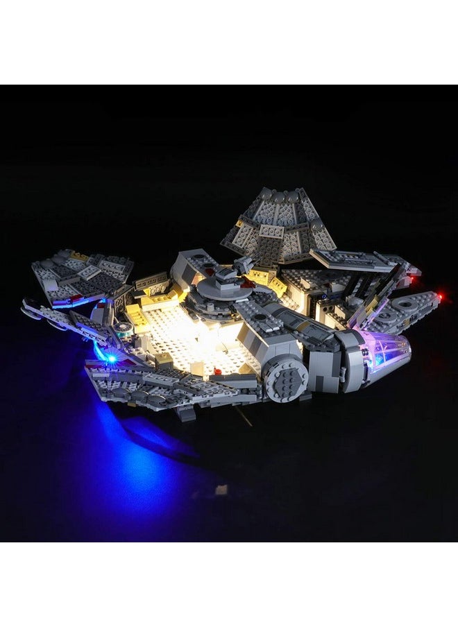 BRIKSMAX - BRIKSMAX Led Lighting Kit for 75257 Millennium Falcon - Not Include The Lego Building Blocks Model Set - Image 1