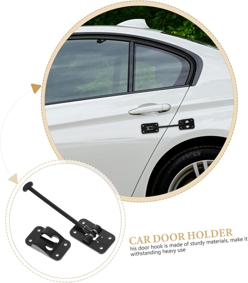 VOSAREA RV Door Latch Catch Set Plastic Trailer Door Holder for RVs and Cargo Trailers Sturdy Windproof Design Easy to Install - Image 5