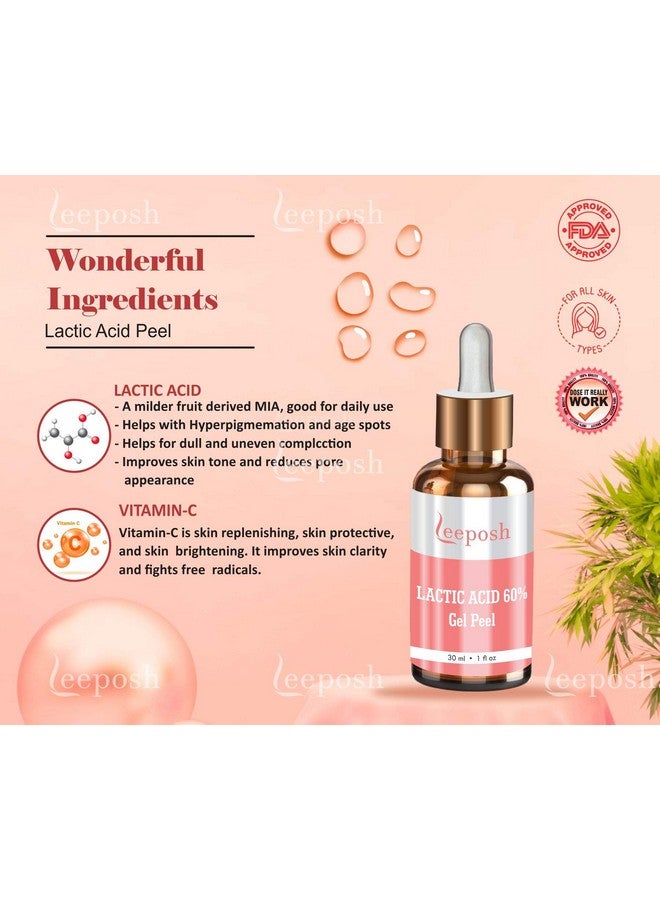 Leeposh Lactic acid gel peel Kit 130 ml - Image 5