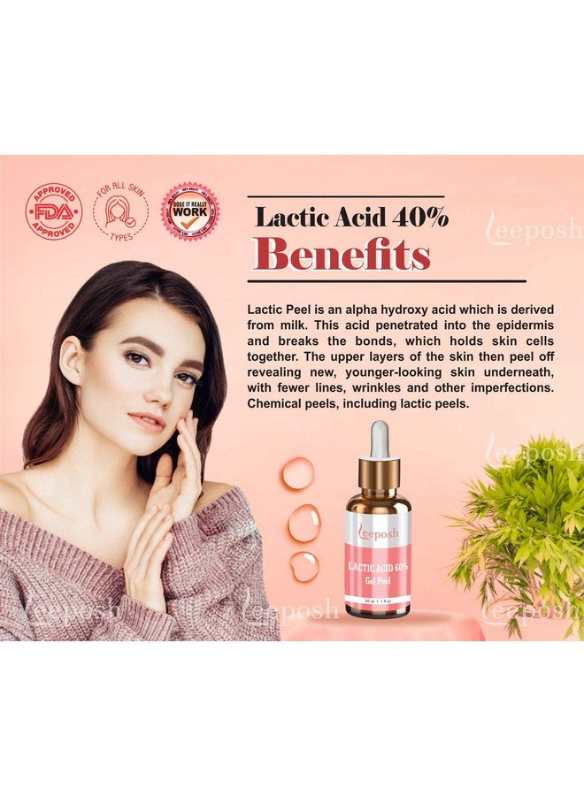 Leeposh Lactic acid gel peel Kit 130 ml - Image 2