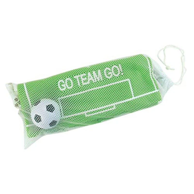 Sophia's 18" Doll 3 pc. Soccer Play Set with Goal Net, Sports Field, Soccer Ball, and Mesh Carrying Pouch - Image 3
