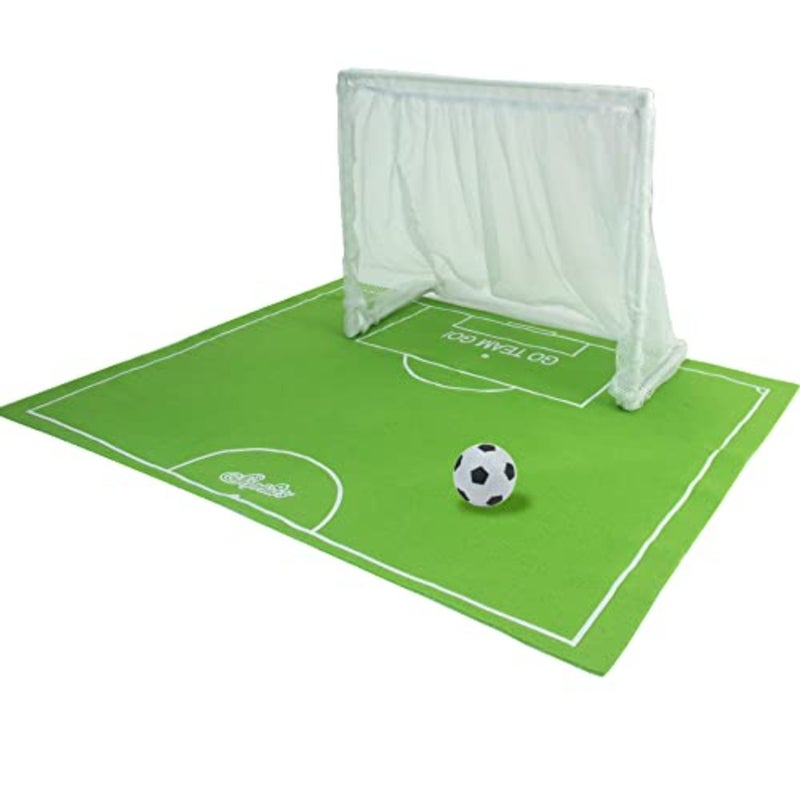 Sophia's 18" Doll 3 pc. Soccer Play Set with Goal Net, Sports Field, Soccer Ball, and Mesh Carrying Pouch - Image 1