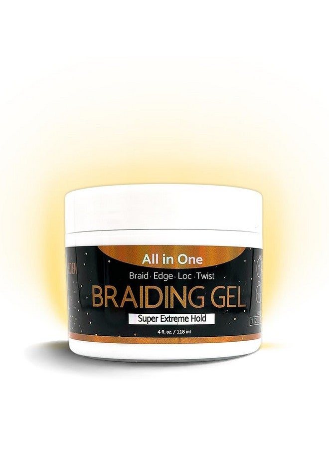 EDEN Braiding Gel (4 Fl Oz) | No Flaking or Whitening - Image 1
