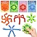 Gocozer 28 Pack Kids Valentines Cards with Pop Tubes Finger Spinner 56 Count Unisex Kids Party Favor for Valentines Day - Image 2