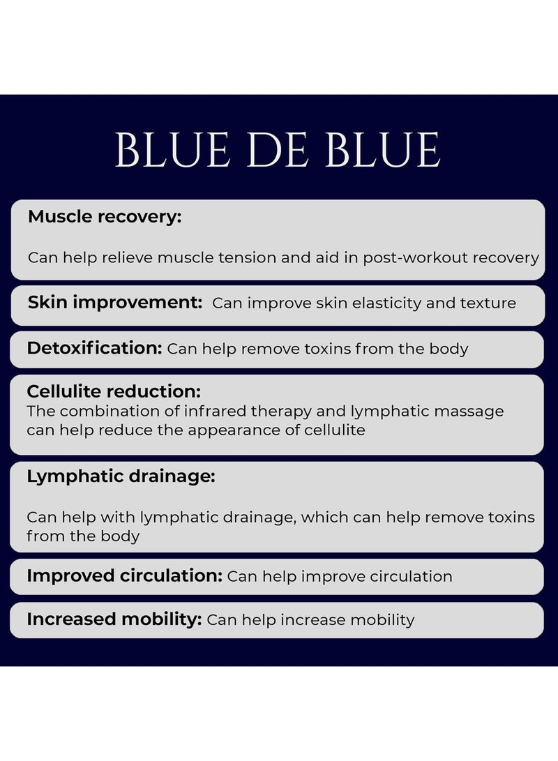 HIBA'S COLLECTION Blue De Blue Roll-On Deodorant for Men | 60ml (2 fl oz) | Refreshing Long-Lasting Freshness | Sophisticated Blue Fragrance - Image 5