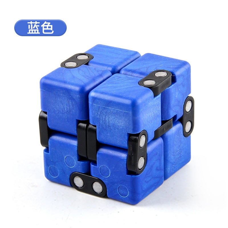 Second-Order Infinite Folding Rubik'S Cube Decompression Vent Toy Infinite Flip Pocket Rubik'S Cube Finger Cube - Image 1