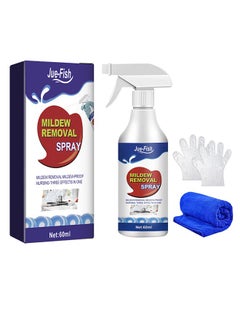 JUE-FISH Jue-Fish Mildew Remover For Cleaning Bathroom Tiles, Walls, Ceilings, Mildew Spots, Multi-Functional Mildew Removal Spray  - Image 1