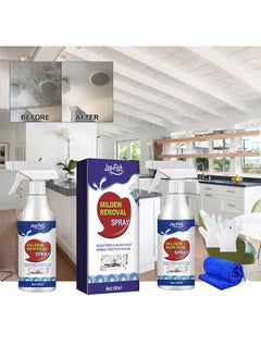 JUE-FISH Jue-Fish Mildew Remover For Cleaning Bathroom Tiles, Walls, Ceilings, Mildew Spots, Multi-Functional Mildew Removal Spray  - Image 2