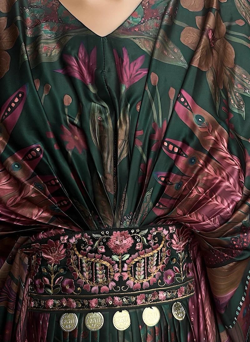 Ecstacy  Abstract Printed Kaftan for Women | Best Price UAE