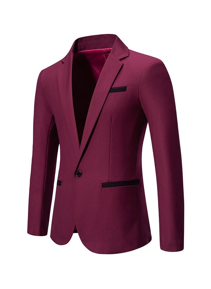 New Slim Fit Business Casual Fashionable Suit Jacket - pzsku/Z1D986945206823F86486Z/45/1741335267/3d742846-f00b-417b-88c3-159371bf80d6