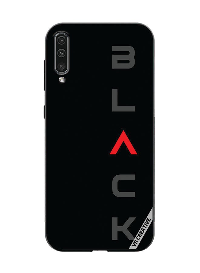 VR CREATIVE Protective Case Cover For Samsung Galaxy A70/A70s Black Design Multicolour - Image 1