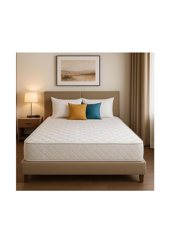 Home Com Medicated Orthopedic Mattress with Breathable Quilted Cover - Full Size (L190 x W140 cm) - Image 1