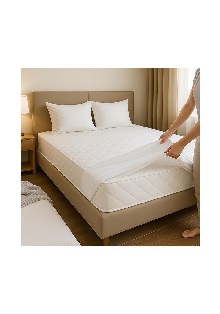 Home Com Medicated Orthopedic Mattress with Breathable Quilted Cover - Full Size (L190 x W140 cm) - Image 4