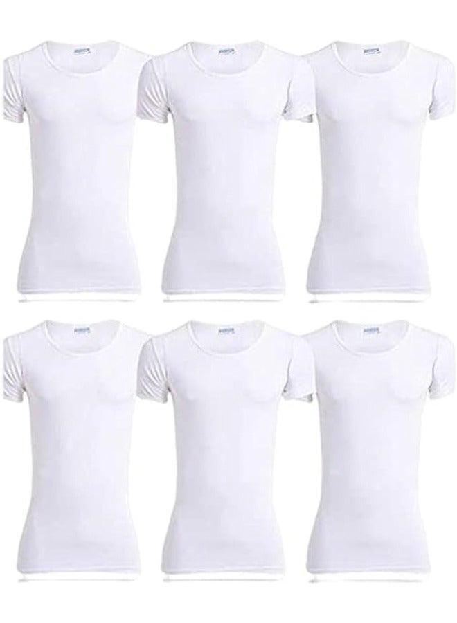 COTTONIL Set of 6 half sleeve 