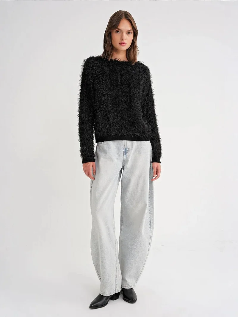 ميكسراي سترة محبوكة ناعمة من المزيج المخملي