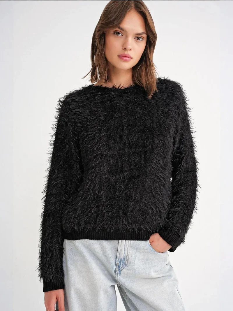 ميكسراي سترة محبوكة ناعمة من المزيج المخملي