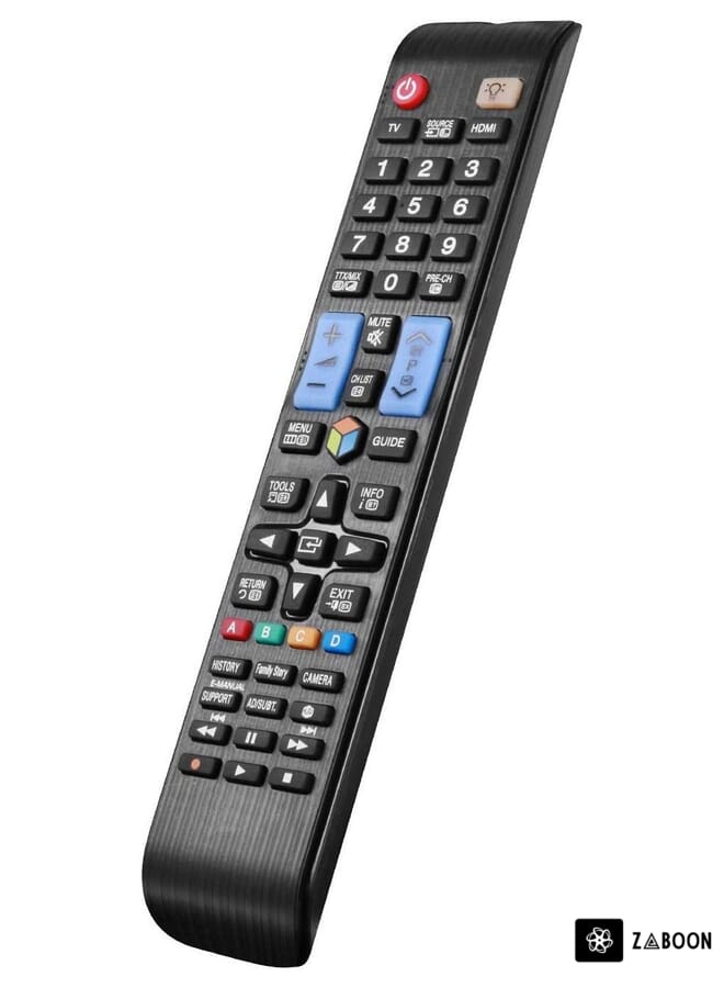 Zaboon New Replacement Remote Control AA59-00582A AA59-00638A Fit for all Samsung 3D LCD LED Smart TV - No Setup Required TV Universal Remote Control BN59-01198Q AA59-00581A AA59-00638A