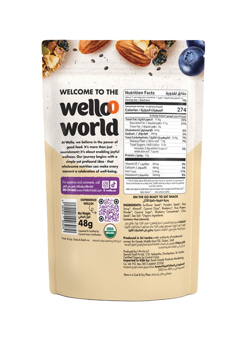 Wello Super Clusters Blueberry Almond - Image 2