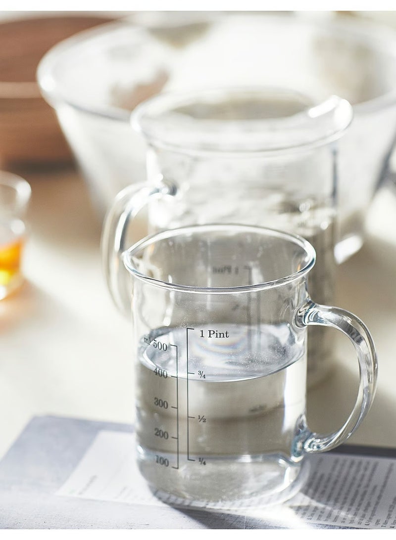 VARDAGEN Measuring Jug, Glass, 0.5 L - Image 3