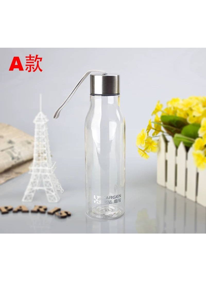 Acrylic Bottle with Stainless Steel Strainer & Leak-Proof Lid – Practical & Stylish for Daily Use s - Image 2