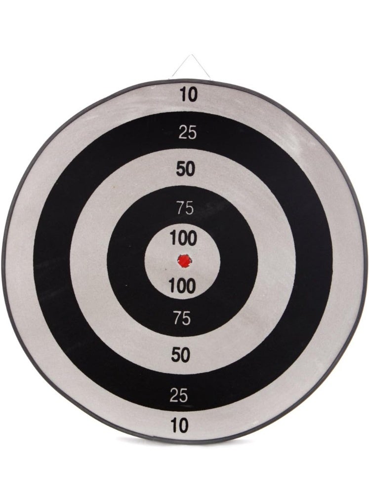 Jorex JOEREX 17 Inch Flocking Dartboard JD6081 – Premium Bristle Style Dart Board for Home, Club & Recreational Use - Image 1
