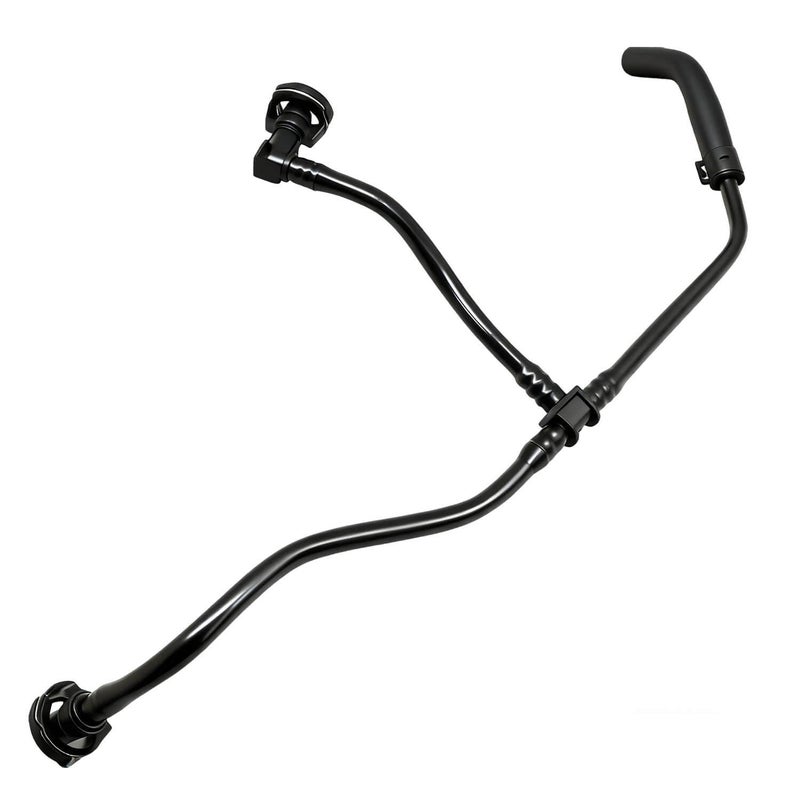 BSNOVT Radiator Overflow Hose Cooling Breathe Tube Coolant Expansion Tank Bypass Line Replaces 8W0121081ANCompatible with Audi A4 20172020A4 Quattro 20172021A4 allroad 20172020A5 Quattro 20182020 - Image 2